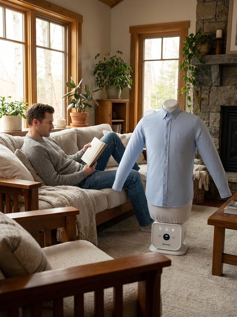 Solivex Electric Mini Ironing and Drying Machine for Clothes and Shoes
