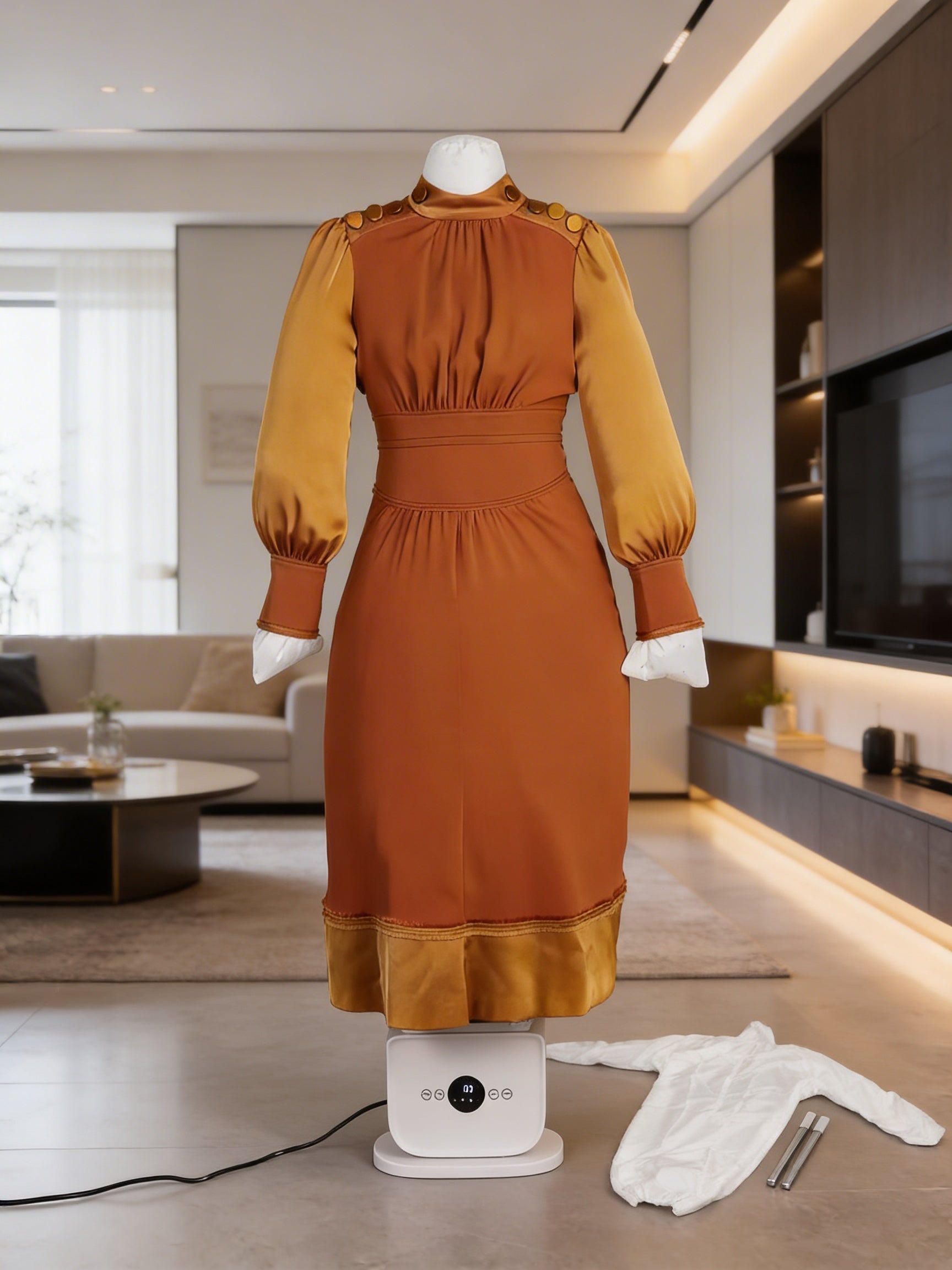 Long Dress Mannequin For Solivex Ironing & Drying Machine